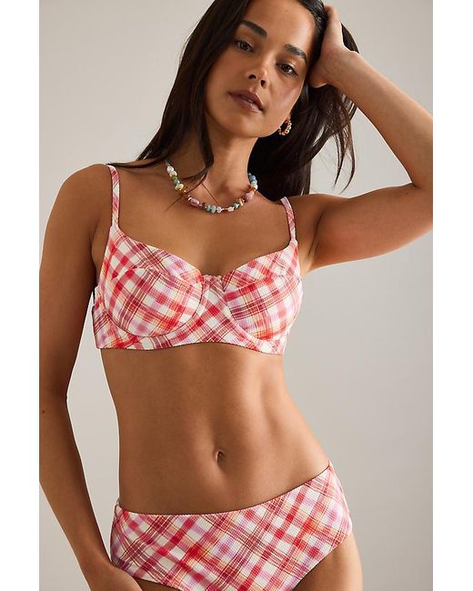 Sea Level Brown Somerset Balconette Bikini Top