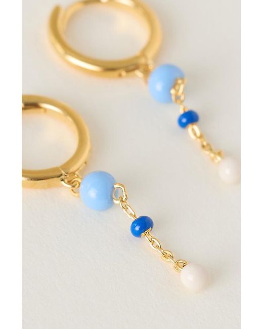 Enamel Copenhagen Natural Lola Bold Hoop Earrings