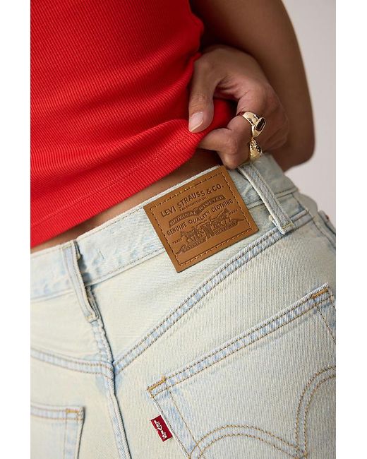 Levi's Black Ribcage Wide-Leg Jeans