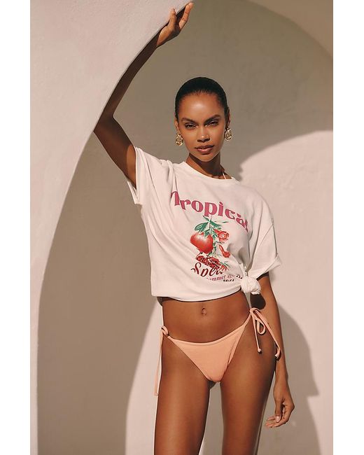 MALAI Pink Oversized Graphic T-Shirt