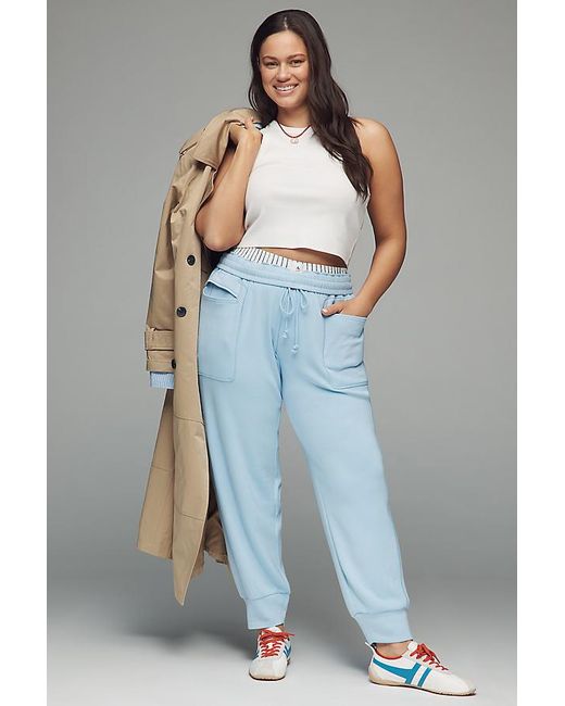 Daily Practice Blue Cargo Joggers