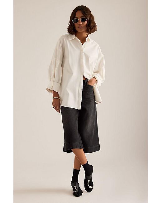 By Anthropologie Black Split Toe Socks