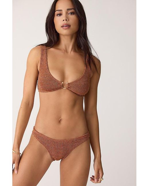 Bondeye Brown Maven Scoop Bikini Top