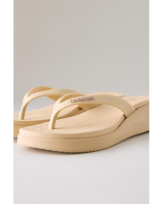 Havaianas Natural High Platform Flip Flops
