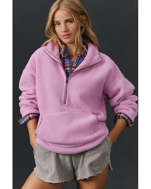 Pink pullover sweatshirt sale