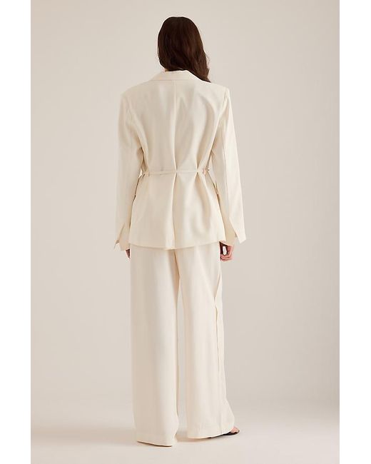 SELECTED Natural Ellie Belted Blazer