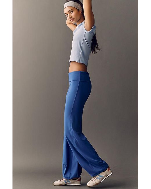 Daily Practice Blue Waypoint Foldover Bubble Trousers