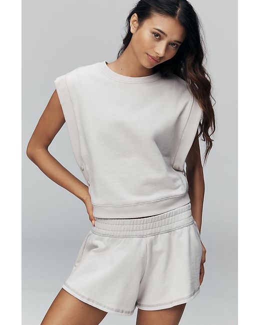 Daily Practice Natural Sleeveless Muscle Top
