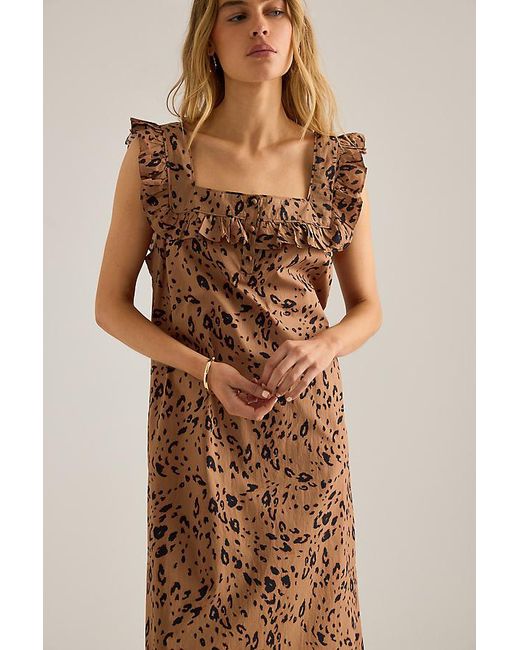 It's 9pm Natural Lucinda Organic Cotton Maxi Dress