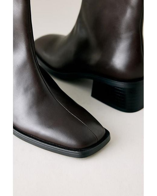 Vagabond Black Vagabond Blanca Leather Ankle Boots