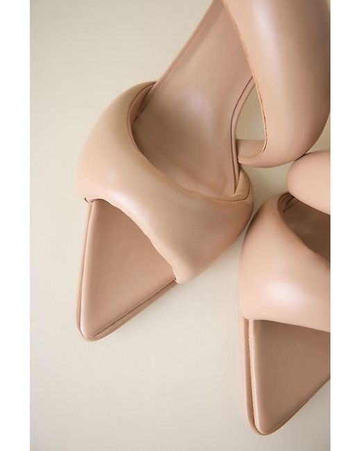 JW PEI Natural Sara Mule Heels