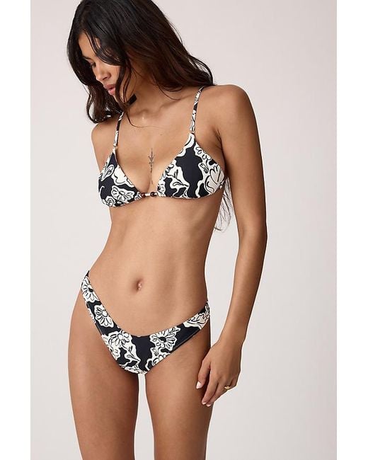 Rhythm Black Georgia Triangle Bikini Top