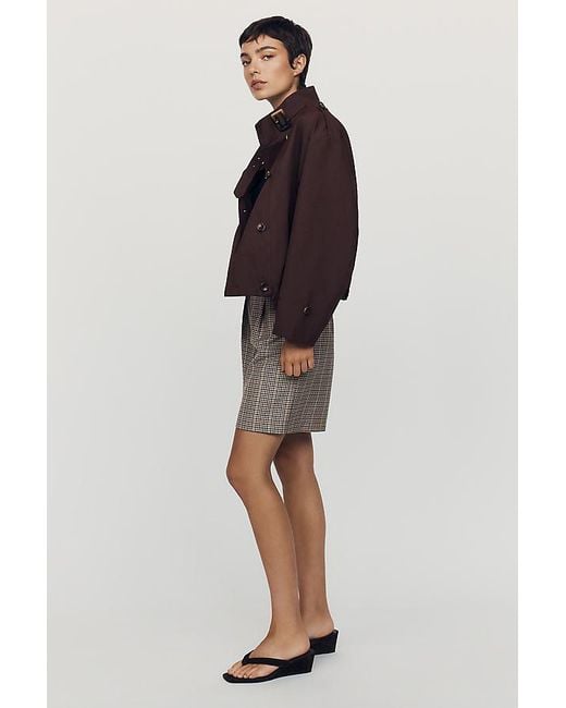 Maeve Multicolor Lowslung Trouser Shorts