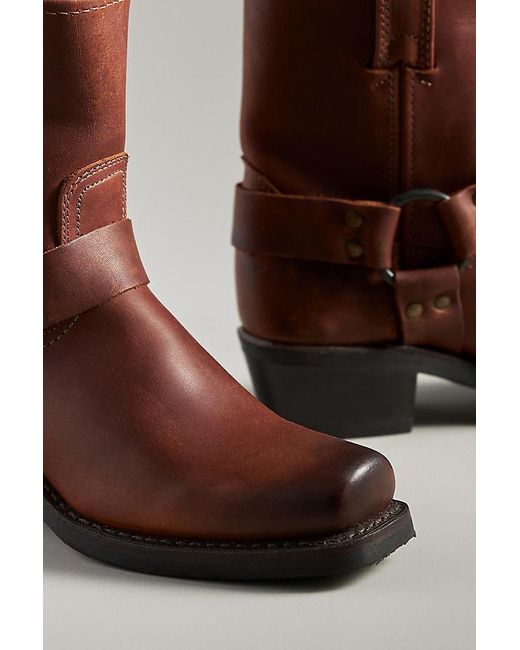 Frye Gray Harness 8R Boots