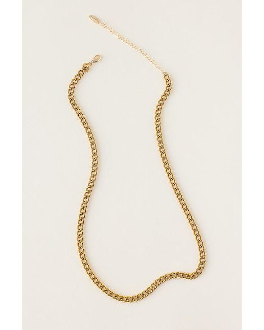 By Anthropologie Natural Water-Resistant Chain Necklace