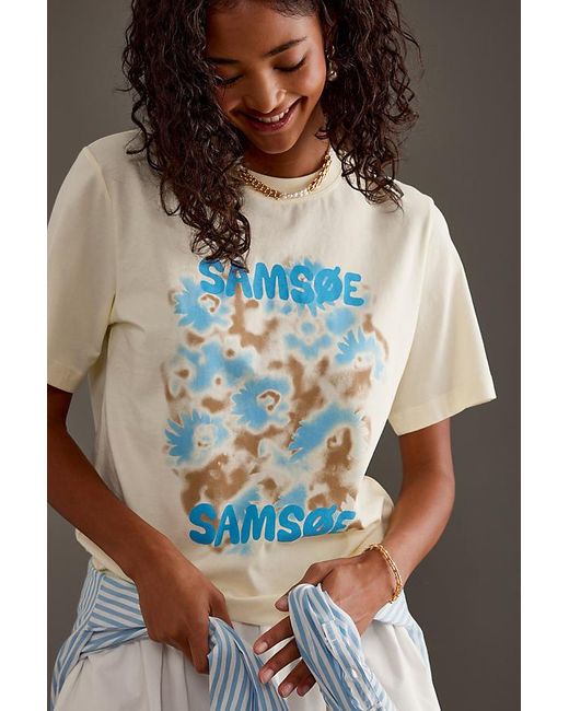 Samsøe & Samsøe Metallic Sadalila Graphic T-shirt