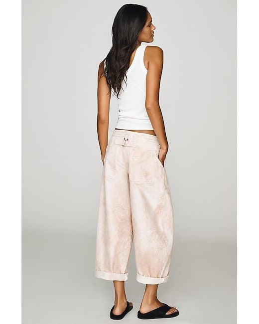Pilcro Natural Blake Mid-Rise Relaxed Jeans