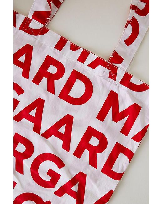 Mads Nørgaard Red Sacky Atoma Tote Bag