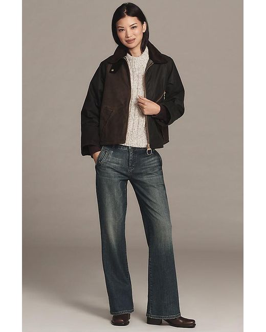 Pilcro Blue Le Brun Low-Rise Bootcut Jeans