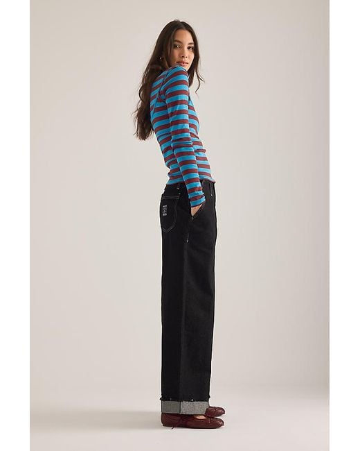 Damson Madder Blue Pascal Loose Jeans