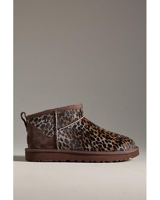 Ugg Gray Caspian Classic Ultra Mini Boots