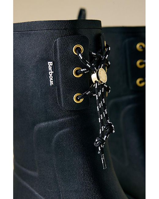 Barbour Black Devlin Mid Welly