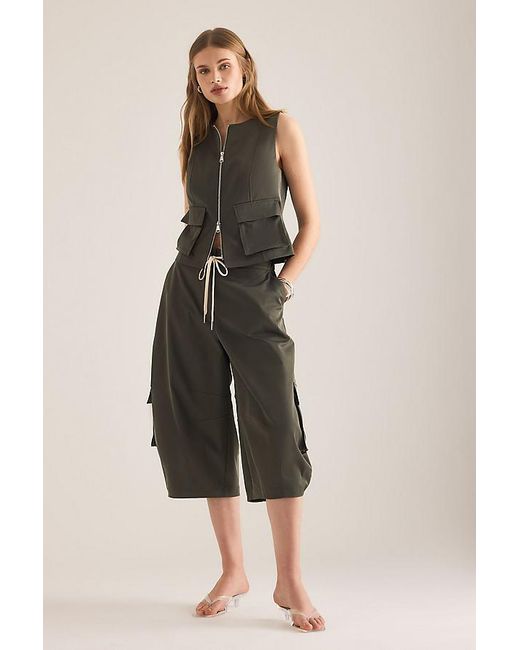ALIGNE Natural Bentley Balloon-Leg Culottes