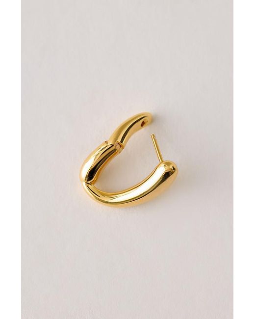 Pdpaola Metallic Plated Helix Hoop Earrings