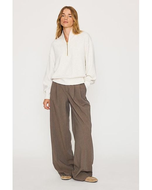 Varley White Davidson Sweatshirt