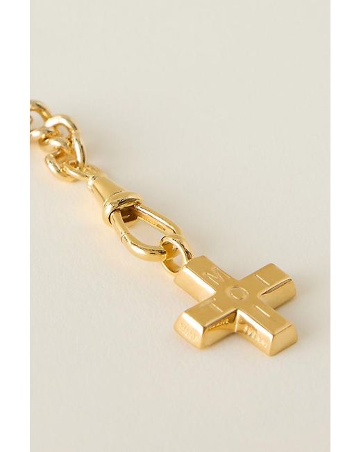 Tilly Sveaas Natural Moi & Toi Clipt Cross Bracelet