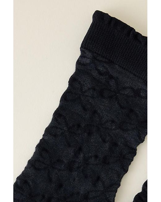 Maeve Black Sheer Trouser Socks