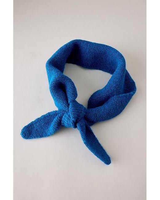 By Anthropologie Blue Skinny Neckerchief