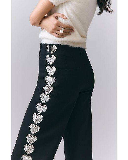 Maeve Black The Colette Full-Length Track Pant By