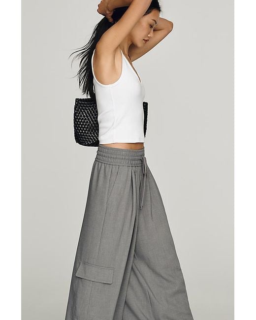 Maeve Gray Weekender Trousers