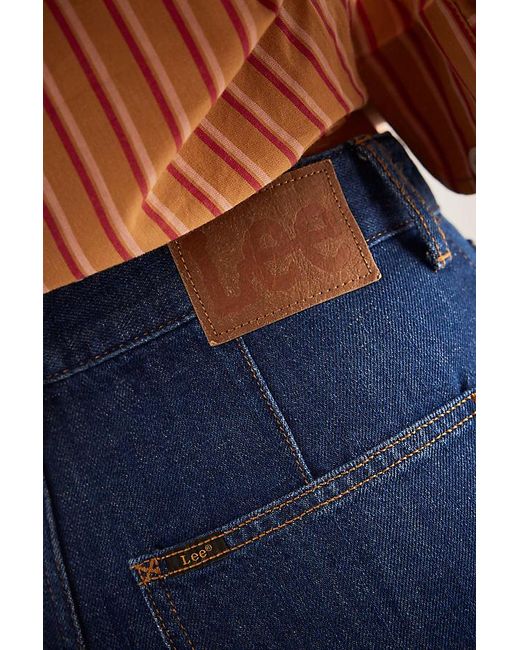 Lee Jeans Blue Stella High-Rise A-Line Jeans