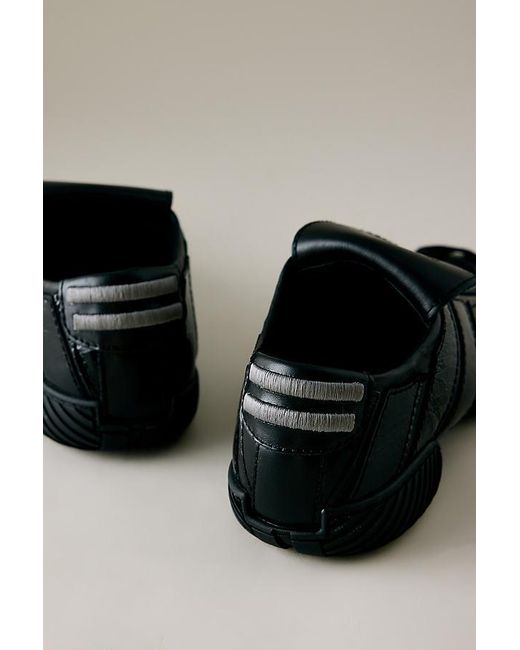 Miista Black Nikoletta Leather Trainers