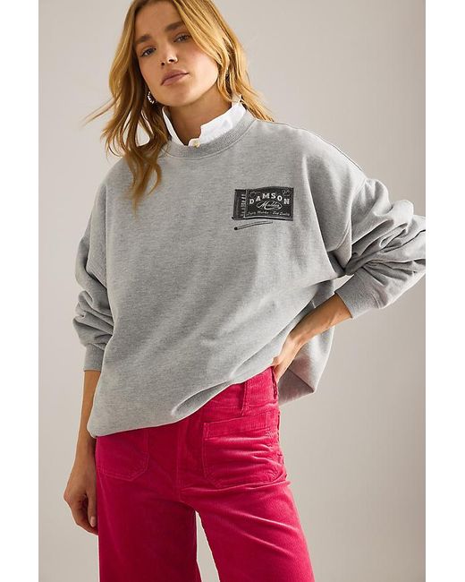 Maeve Red The Colette Cropped Wide-Leg Trousers By Corduroy Edition