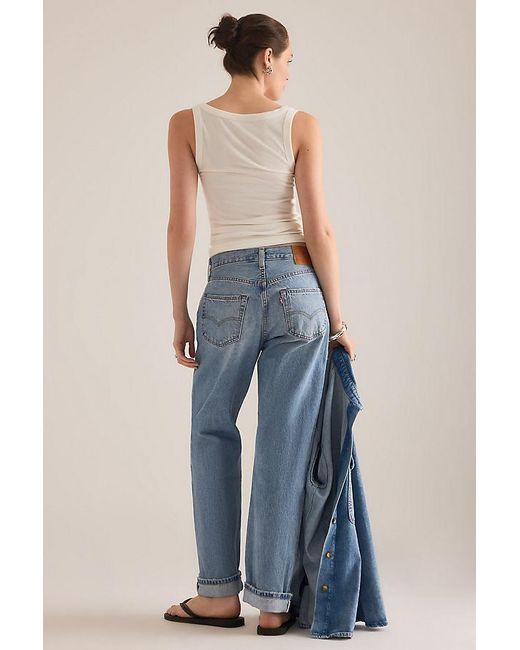 Levi's Blue 501 '90S Mid-Rise Loose Jeans