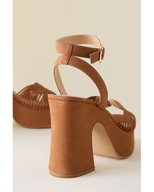Maeve Natural Platform Heels