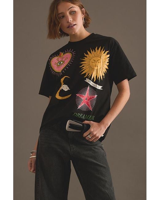 Never Fully Dressed Black Mystical T-Shirt
