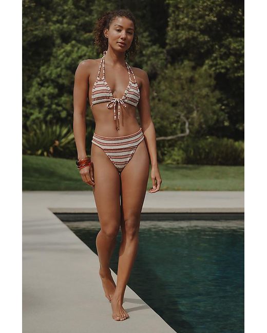 Montce Green Euro Bow Bikini Top