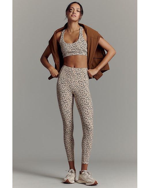Varley Gray Let's Move High-Rise Pocket Leggings