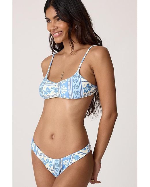 Rhythm Blue Bayside High-Leg Bikini Bottoms