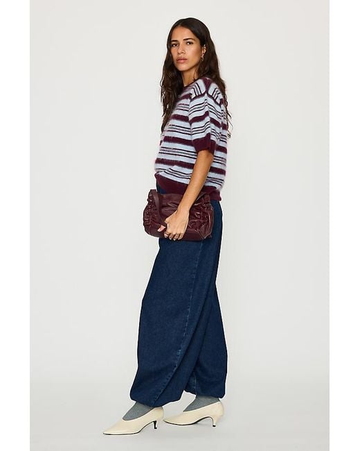 ALIGNE Blue Meryl Balloon-Leg Jeans