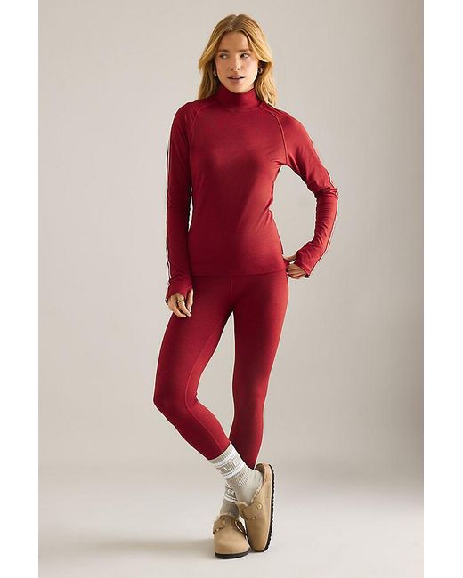 Varley Red Always High-Rise Leggings