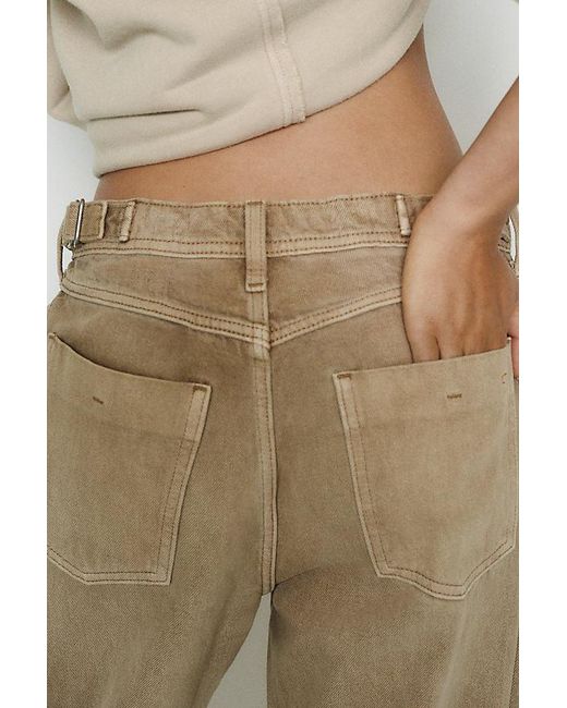 Pilcro Natural Celeste Mid-Rise Relaxed Jeans By