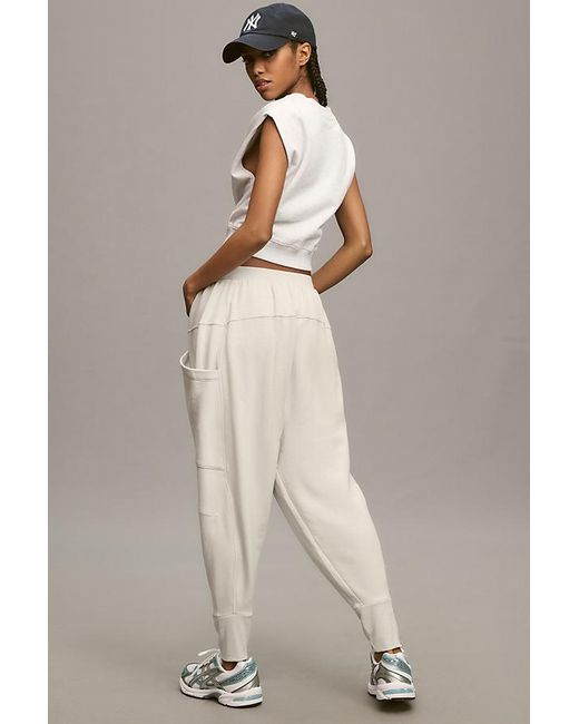 Daily Practice by Anthropologie Natural Relaxed Joggers