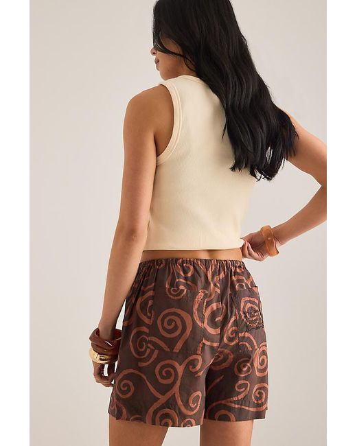 Damson Madder Multicolor Afina Pull-On Shorts