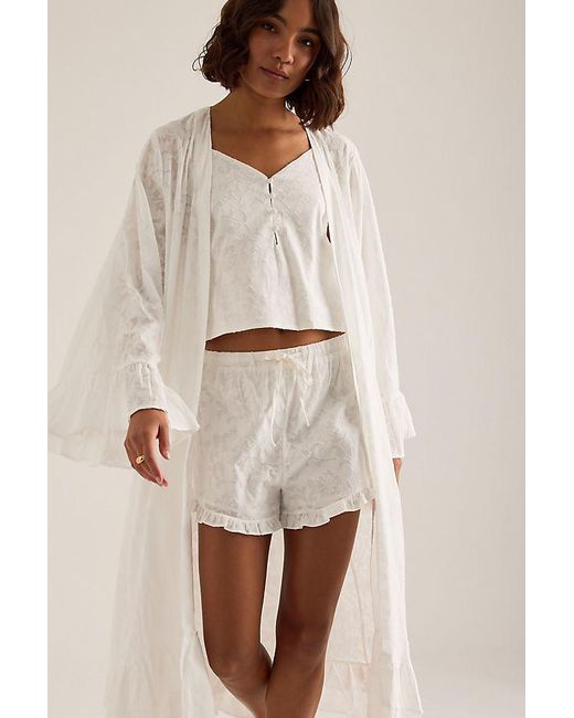 Meeka Natural Isabella Bridal Robe