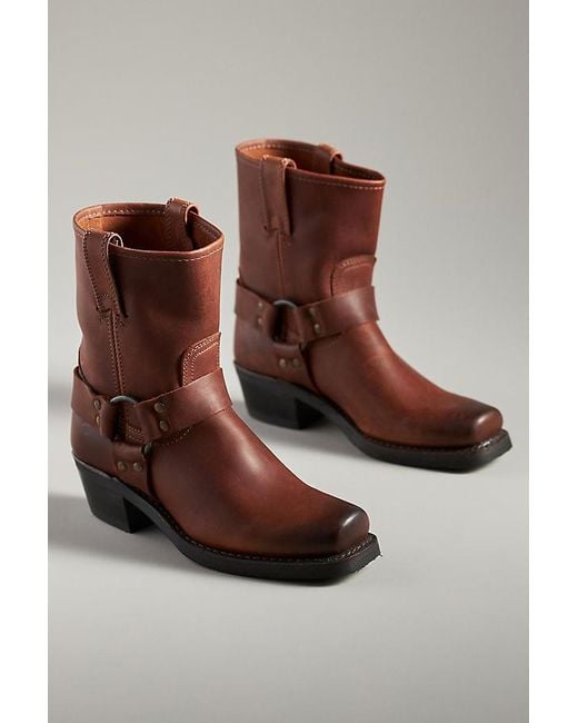 Frye Gray Harness 8R Boots